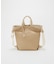 【TREASURE TOPKAPI】ストライプハンドル ナイロン 縦型 2way トートバッグ A4対応