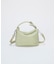 【TREASURE TOPKAPI】ナイロン レザーコンビ ハンドルオープン ミニ ショルダーバッグ