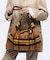 【TREASURE TOPKAPI】BONJOUR ボンジュール チェックシャギー ワンショルダーバッグ
