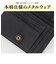 Rename 本革 コードバン調 手帳型 2つ折り コンパクト ミニ ウォレット 財布