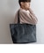 Control シンプル 合皮 ビジネス センター 刺繍 デザイン トートバッグ