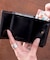 Rename カウレザー本革 3つ折り コンパクト ミニ 財布 ウォレット