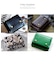 Rename カウレザー本革 3つ折り コンパクト ミニ 財布 ウォレット