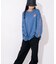 袖プリント ロンT 長袖 クルーネック ロングスリーブ プリントT Tシャツ