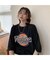 サークルプリント ロゴ Tシャツ