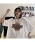 サークルプリント ロゴ Tシャツ