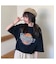 サークルプリント ロゴ Tシャツ