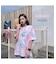 パステルカラー タイダイ柄 Tシャツ