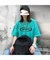 ビッグシルエット ストリート ルーズスタイル プリント 半袖 Tシャツ