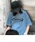 ビッグシルエット ストリート ルーズスタイル プリント 半袖 Tシャツ