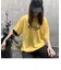 ビッグシルエット ストリート ルーズスタイル プリント 半袖 Tシャツ