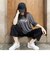 ビッグシルエット ストリート ルーズスタイル プリント 半袖 Tシャツ