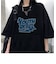 韓国風 フロントロゴTシャツ