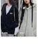 ルーズシルエット フーディ パーカー