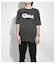ビッグシルエット ジャンキープリント ピグメント 半袖 Tシャツ 古着風 フライドポテト カレッジロゴ