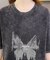 ビッグシルエット ジャンキープリント ピグメント 半袖 Tシャツ 古着風 フライドポテト カレッジロゴ