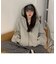 ボリュームスリーブ オーバーサイズ パーカー