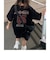 ナンバリング 古着風 バックデザイン プリント ロゴ Y2K ストリート ルーズ Tシャツ