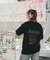 ナンバリング 古着風 バックデザイン プリント ロゴ Y2K ストリート ルーズ Tシャツ