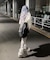 DEVICE ウォッシュ デニム ナップザック ボディバッグ