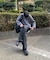 DEVICE ルーズ マンメイドレザー ショルダーバッグ