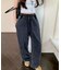 薄手 韓国 古着風 ピグメント ワイド スウェット トレーナー イージー ルーズ スウェット パンツ