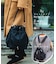 【3way】REAIMER (リエメ)2way ドロストバッグ ハンドバッグ リュック トート ショルダーバッグ