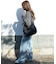 シャロウ フラップ ショルダーバッグ shallow flap shoulder bag