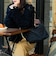シャロウ フラップ ショルダーバッグ shallow flap shoulder bag