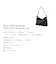シャロウ フラップ ショルダーバッグ shallow flap shoulder bag