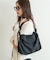 シャロウ フラップ ショルダーバッグ shallow flap shoulder bag