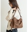 シャロウ フラップ ショルダーバッグ shallow flap shoulder bag