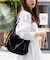シャロウ フラップ ショルダーバッグ shallow flap shoulder bag