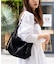 シャロウ フラップ ショルダーバッグ shallow flap shoulder bag