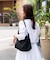 シャロウ フラップ ショルダーバッグ shallow flap shoulder bag
