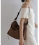 シャロウ フラップ ショルダーバッグ shallow flap shoulder bag