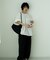 シャロウ フラップ ショルダーバッグ shallow flap shoulder bag