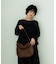 シャロウ フラップ ショルダーバッグ shallow flap shoulder bag