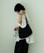 シャロウ フラップ ショルダーバッグ shallow flap shoulder bag