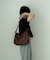 シャロウ フラップ ショルダーバッグ shallow flap shoulder bag