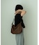 シャロウ フラップ ショルダーバッグ shallow flap shoulder bag