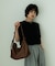 シャロウ フラップ ショルダーバッグ shallow flap shoulder bag