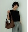 シャロウ フラップ ショルダーバッグ shallow flap shoulder bag