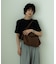 シャロウ フラップ ショルダーバッグ shallow flap shoulder bag