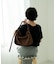 シャロウ フラップ ショルダーバッグ shallow flap shoulder bag