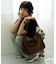 シャロウ フラップ ショルダーバッグ shallow flap shoulder bag
