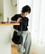シャロウ フラップ ショルダーバッグ shallow flap shoulder bag