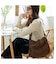 シャロウ フラップ ショルダーバッグ shallow flap shoulder bag