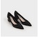 トラペーズヒールパンプス / Trapeze Heel Pumps