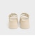 メタリックバックル チャンキーフラットフォームサンダル 